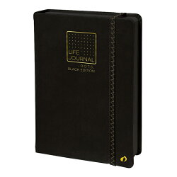 クオバディスQUOVADISライフジャーナルLIFEJOURNALドットDOTSA5ブラックエディションページ番号付5mmドット方眼ノート