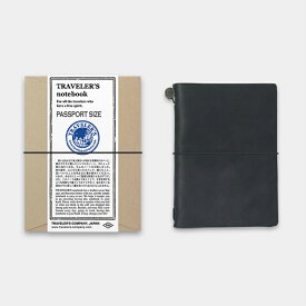 【名入れ 無料】 トラベラーズノート TRAVELER'S Notebook パスポートサイズスターターキット / デザイン文具 メール便送料無料 /ブルー/ブラック/ブラウン/キャメル/オリーブ【あす楽対応】