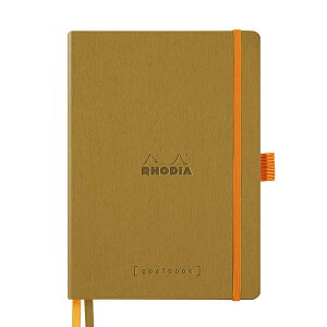 ������ ���� ���f�B�A RHODIA �S�[���u�b�N goalbook A5�T�C�Y �y�[�W�ԍ��t 5mm�h�b�g����m�[�g �����z���Ή�