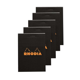 ロディア 12 メモ帳 おしゃれ RHODIA ブロックメモ No.12 5冊セット メール便送料無料