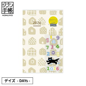 wTt 蒠 2026N Wu蒠 fCY RN DAYs A5 X KOKUYO [֑ 2026N1gp\ 11y[W fC[