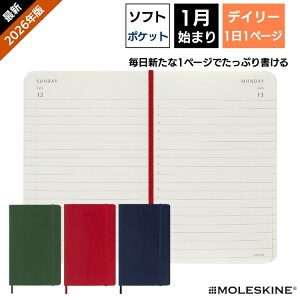 jV[t Ki 2026N 蒠 1n܂ XL Moleskine fC[ 11y[W \tgJo[ |PbgTCYiJ[Jo[j [֑