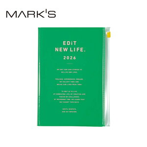 ywTtIz 2026N 蒠 }[NX MARK'S GfBbg EDiT B6ό` fC[ 11y[W _CA[ ^C||Pbg [֑ zΉ
