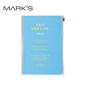 ywTtIz 2026N 蒠 }[NX MARK'S GfBbg EDiT B6ό` fC[ 11y[W _CA[ ^C||Pbg [֑ zΉ