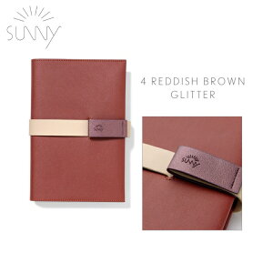 ������ ���� ����͏o�� �T�j�[�m�[�g SUNNY NOTE BOOK PU���U�[�J�o�[ A5�ό` ���[���֑������� �t���b�v 2.5mm����
