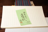 満寿屋（ますや）原稿用紙[クリーム紙]No.112[B4判 400字詰 ルビ無]（名入れ無）5冊 デザイン文具 / 5セ…