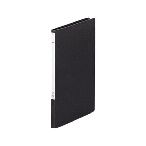 リヒトラブ パンチレスファイル A4 S型 丈夫なP.P.表紙 黒 F347-11