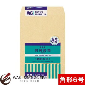 オキナ 開発封筒 角形6号 17枚入 KK6 / 10束