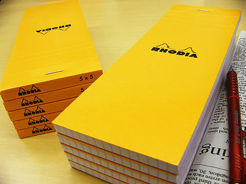 ロディア RHODIA ブロックロディアNo.8 10冊セット+1冊おまけ【デザイン文具】【デザイン おしゃれ】 | 文房具の和気文具