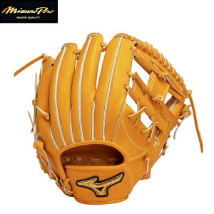 MIZUNO【ミズノプロ】 硬式グラブ CRAFTED Edition HAGA JAPAN【内野MM型/右投げ/サイズ9】2024SSモデル 1AJGH91503