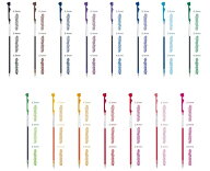 パイロットハイテックCコレト専用レフィルLHKRF-10C3(0.3mm) / C4(0.4mm) / C5(0.5mm)