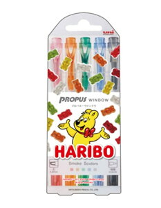 �O�H���MHARIBO x PROPUSWINDOW�X���[�N�J���[5�{���萔�ʌ���O�~�^�X�e�b�J�[1������PUS-103T 5C3 HRB