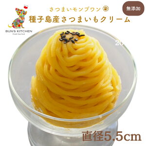 \27日はお買得!最大20%OFF+P10倍/【月間優良ショップ受賞】さつまいモンブワン直径5.5cm BUNS'KITCHEN 犬用ケーキ 犬用バースデーケーキ国産 犬 シニア犬 老犬 パピー 子犬 無添加 管理栄養