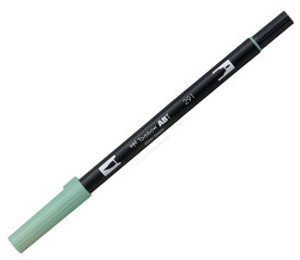 【メ可】トンボ鉛筆　水性マーカー　AB−T＜Alice Blue(アリスブルー)＞　デュアルブラッシュペン　AB-T291