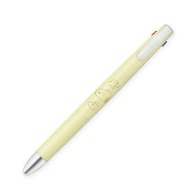 【メ可】ゼブラ　3色ボールペン　0.5mm　ブレン 3C＜BLEN 3C＞　エマルジョン染料＋顔料インク　限定スヌーピー柄　B3AS88-SN