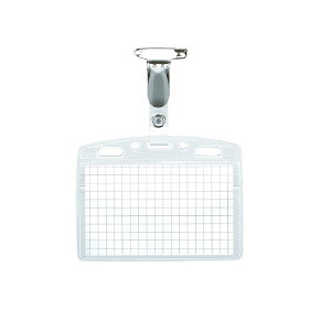 コクヨ タッグ名札 安全ピン クリップ両用型 名刺サイズ用 ナフ-160N