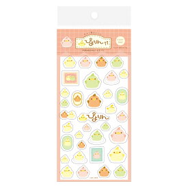 古川紙工　透明シールシート　イロイロぴよりん　限定　QS214