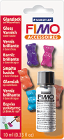 ステッドラー　CLAY FIMO　オーブンクレイ　フィモ　フィモ専用水性ニス　10ml　8703 01BK