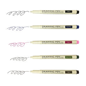 【メ可】コクヨ　ドローイングペン＜Drawing Pen＞　0.5mm　水性顔料　KE-SP7