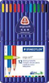 【メ可】ステッドラー　エルゴソフト　色鉛筆　12色セット　157 SB12
