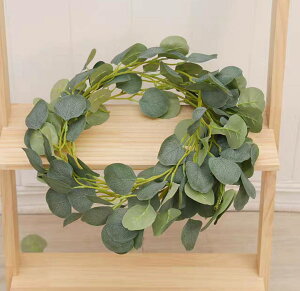 人工観葉植物 ユーカリ 人工 フェイクグリーン 葉 壁掛け インテリア 飾り人工植物 枯れないグリーン