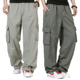 ウエストゴム ウエスト ゴム 大きいサイズ 作業着 メンズ パンツ ゆったり 太め アウトドア イージーパンツ2L 3L 4L 5L ワーク 作業服 DIY パンツ　カーゴパンツ チノパン