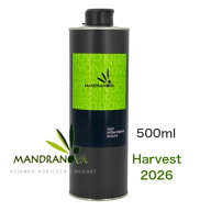 入荷しました【2026年秋収穫ヌーヴォーオイル】マンドラノーバ・エキストラバージンオリーブオイル500ml…