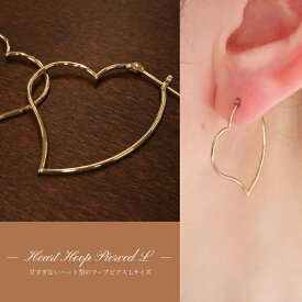 楽天市場 ピアス ハート フープ ジュエリー アクセサリー の通販