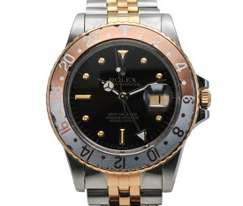 ROLEXロレックス　Ref.16753GMTマスター 8品番フジツボダイヤル【中古】☆