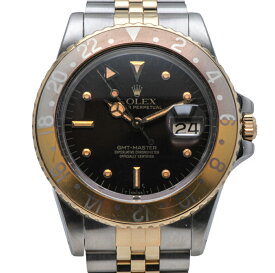 ROLEXロレックス　Ref.16753GMTマスター 6品番フジツボダイヤル【中古】☆