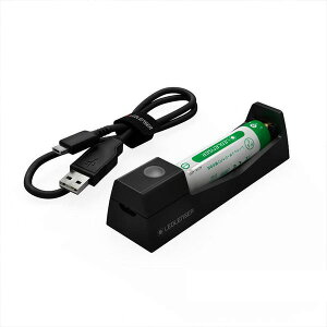 ���b�h�����U�[ LEDLENSER �`���[�W�Z�b�g�i14500�`�j �[�d��