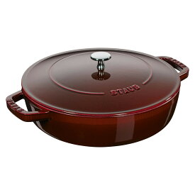 ストウブ STAUB 無水鍋 ブレイザー ソテーパン 24cm グレナディン 40511-512