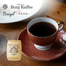 【ブラジル】コーヒー豆 500g ブルグコーヒー 珈琲豆コーヒー 喫茶店 スペシャルティコーヒー ロースター 深煎り シティ ロースト 自家焙煎