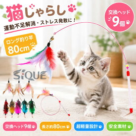 猫じゃらし 運動不足解消 ストレス発散 猫 おもちゃ ネコ ペット用品 キャットトイ 鈴付き 長い 羽根 ロング ねこじゃらし セット 交換ヘッド9個 安全 猫じゃらし 棒 鳥 かわいい 送料無