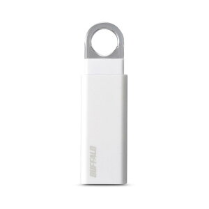 バッファロー BUFFALO ノックスライド USB3.1(Gen1) USBメモリー 32GB ホワイト RUF3-KS32GA-WH