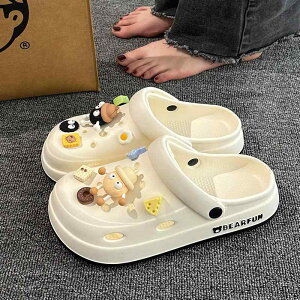 サンダル レディース 厚底 EVA 滑り止め ビーチ つっかけ クッション性 ルームシューズ 軽量 春夏 白 黒 ベージュ