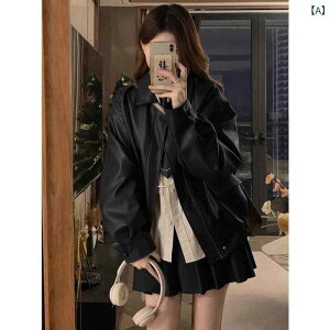 ���U�[�W���P�b�g ���f�B�[�X �o�C�N �t�H ���� ���g�� �h�� PU �ݕt�� �V���[�g�� �u���E�� �u���b�N