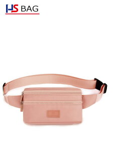 ウエストバッグ レディース 防水 オックスフォード布 スマホ 収納 鞄 多層構造 カジュアル 普段使い ライトグリーン 紫 ダークブルー カーキ ブラック ピンク系