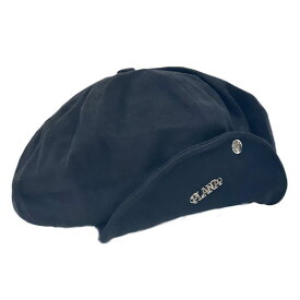 ベレー帽 レディース デニム かわいい 小顔効果 ギャザー 大頭 紫外線対策 防風 透湿性 オールシーズン 黒色 青色