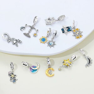 lbNX fB[X S925 Vo[   [ y_g r[Y DIY uXbg p[c ANZT[ t@bV ʋ A}] SHEIN 