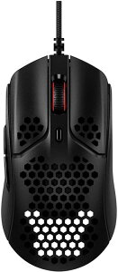 HyperX �Q�[�~���O�}�E�XPulsefire Haste�Q�[�}�[���� ���y�ʘZ�p�V�F���f�U�C�� 59�O���� 2�N HMSH1-A-BK/G ���s�A���i [���s�A���i]
