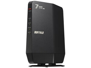 BUFFALO Wi-Fi 7(11be)�Ή��f���A���o���hWi-Fi���[�^�[ 5764+688Mbps AirStation WSR6500BE6P-BK [�u���b�N]