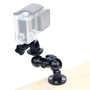 CAMVATE gopro�}�E���g ���p�x���� GoPro Hero 4 3+ 321 Black Silver SJ4000 SJ5000�Ή� ��ǌŒ�