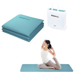 PROIRON ���K�}�b�g �܂肽���� �X�g���b�`�}�b�g 6mm �R���p�N�g �g���x�� �g���[�j���O�}�b�g ���� �y�� �����^�� TPE�ޗ� 183×61×0.6cm