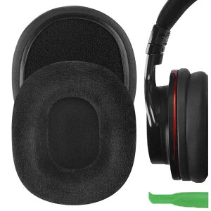 Geekria �C���[�p�b�h Comfort �݊��� �p�b�h �\�j�[ Sony MDR-1ABT/ 1RBT/ 1RNC �w�b�h�z���ɑΉ� �p�b�h �C���[/�C���[�J�b�v (�x���A/�u���b�N)
