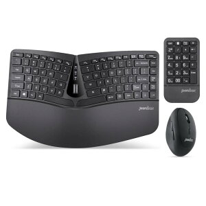 Perixx �؃��b�N�X PERIDUO-606 �G���S�m�~�N�X�L�[�{�[�h �}�E�X �e���L�[ �O�_�Z�b�g �L�[�����^ ���߉\�p�[�����X�g�t�� �`���g�z�C�[������ �����u������ �p��z��y���K�i�z (���C��