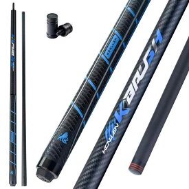 KONLLEN ブレイクキュー 58インチ 20oz ヘビー カーボンファイバー製 2ピース プロ仕様 ビリヤード キュー 13mm フェノールチップ付き