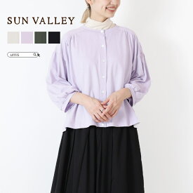 30日限定！ ポイント3倍 4/30 00：00-5/1 1：59まで！★ SALE 50％OFF ★ SUNVALLEY サンバレー レディース トップス プルオーバー 羽織 羽織り カーディガン シンプル 無地 ナチュラル カジュアル ギャザー ギ