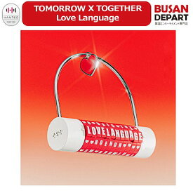 [即日-S] online特典 TOMORROW X TOGETHER Love Language / TXT / 公式アルバム / 韓国チャート反映 / 送料無料