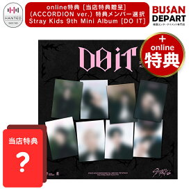 online特典 [当店特典贈呈] (ACCORDION ver.) 特典メンバー選択 Stray Kids 9th Mini Album DO IT 公式アルバム skz スキズ ストレイキッズ 送料無料
